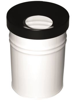 Abfallbehälter TKG FIRE EX 16 Liter Weiß
